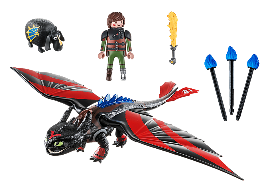 70727 Dragon Racing: Hiccup and Toothless detail image 3