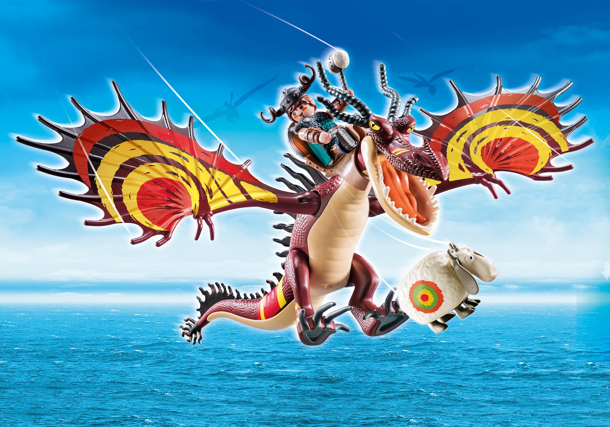 70731 Dragon Racing: Rustik et Krochefer 