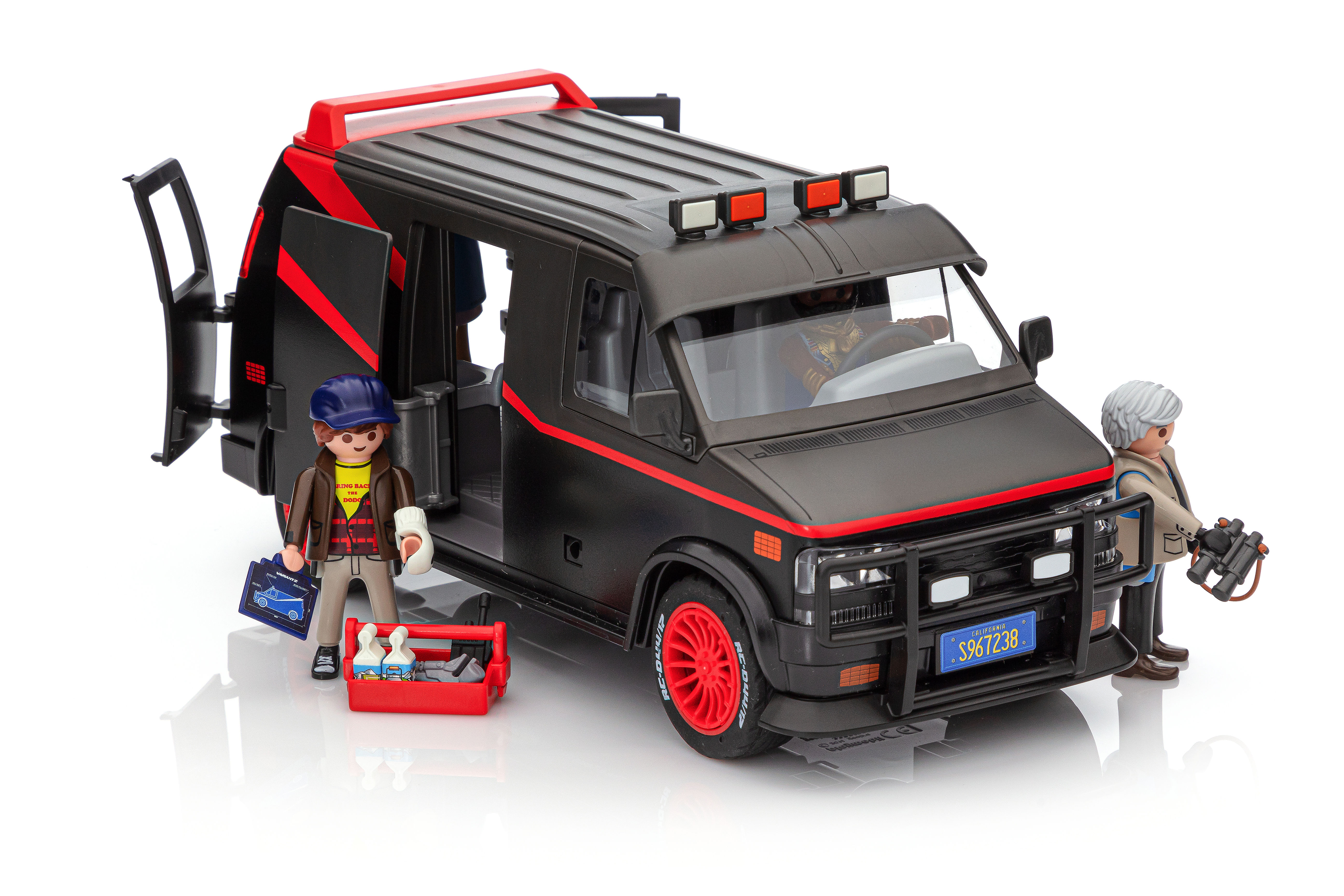 Playmobil - 70444 - camion avec benne et plateforme - La Poste