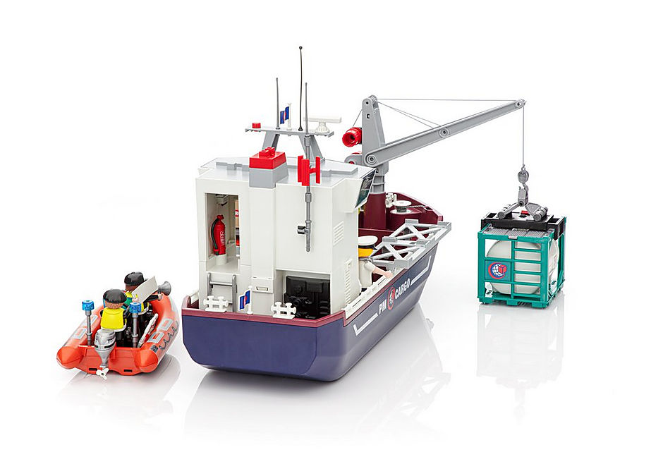 Playmobil top cargo ship