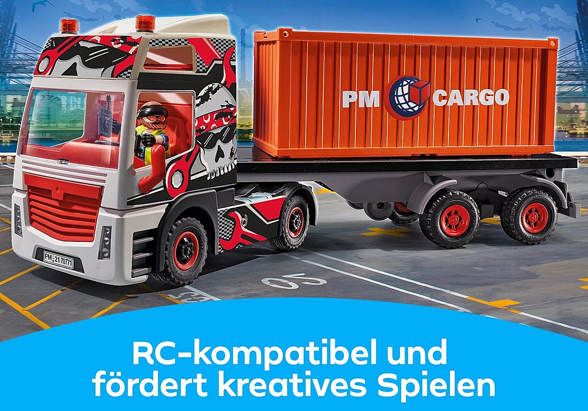 Abenteuer auf der Straße: PLAYMOBIL LKW entdecken