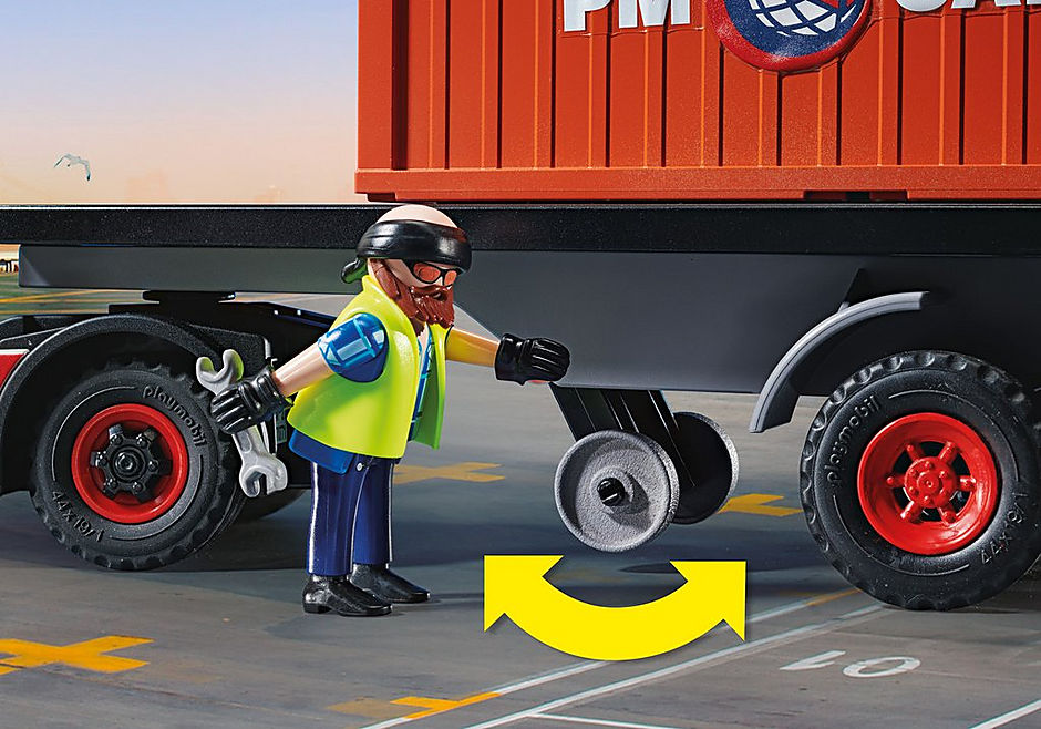 70771 Truck med lastecontainer detail image 5