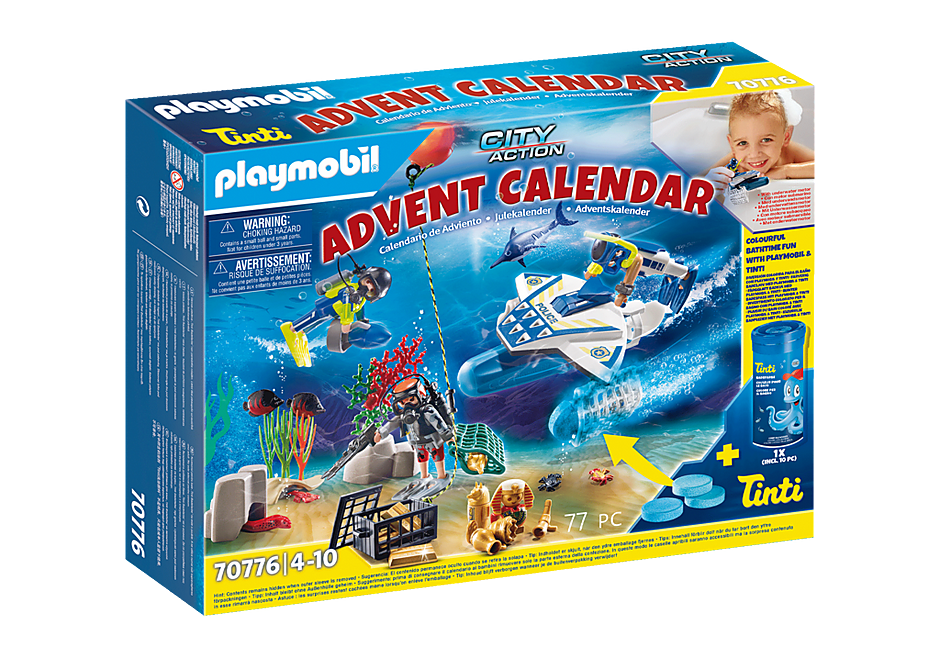 70776 Advent Calendar - Police Diving Mission detail image 1