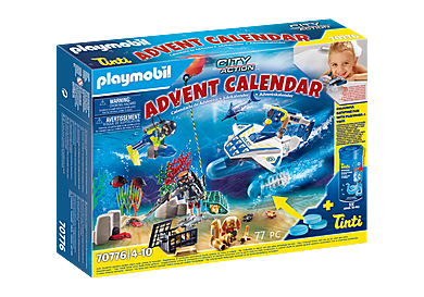 70776 Advent Calendar - Police Diving Mission
