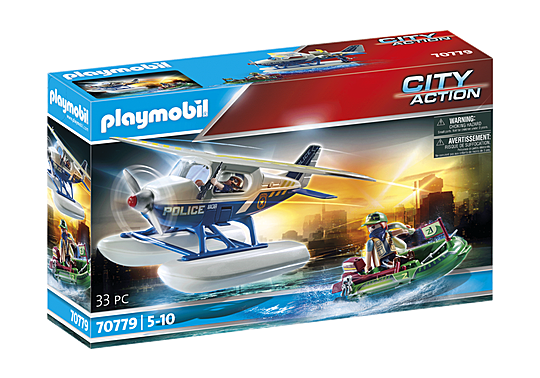Playmobil police top plane
