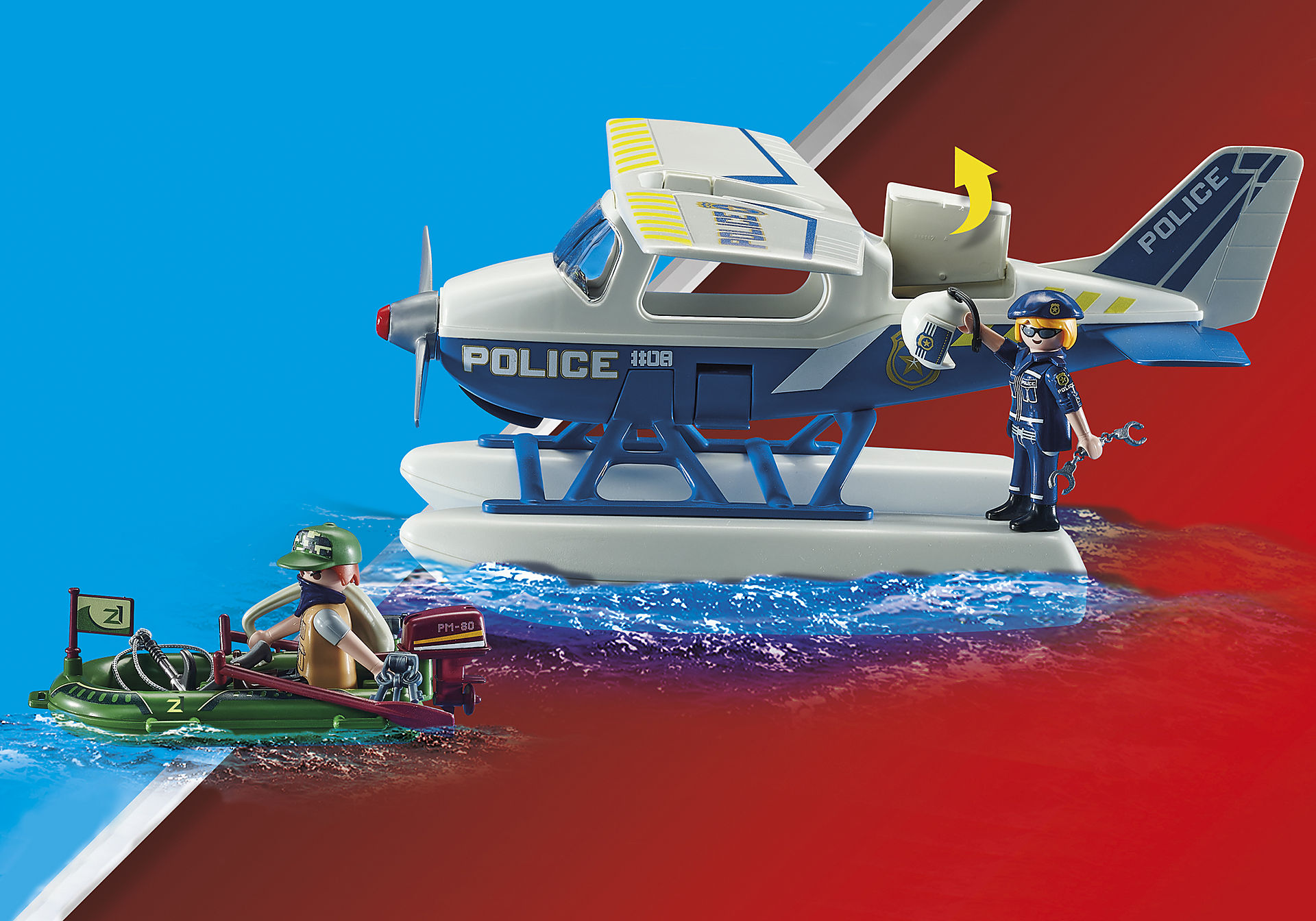 70779 Polisens vattenflygplan: polisjakt på smugglare zoom image7