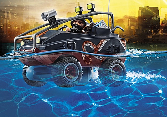 Playmobil car sale and boat
