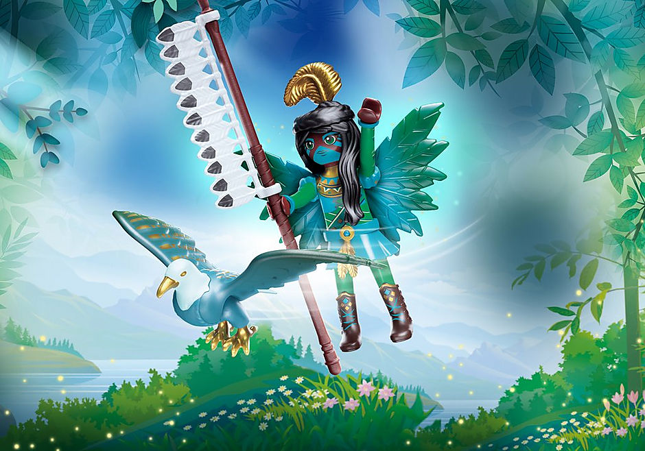 70802 Knight Fairy avec animal préféré detail image 1