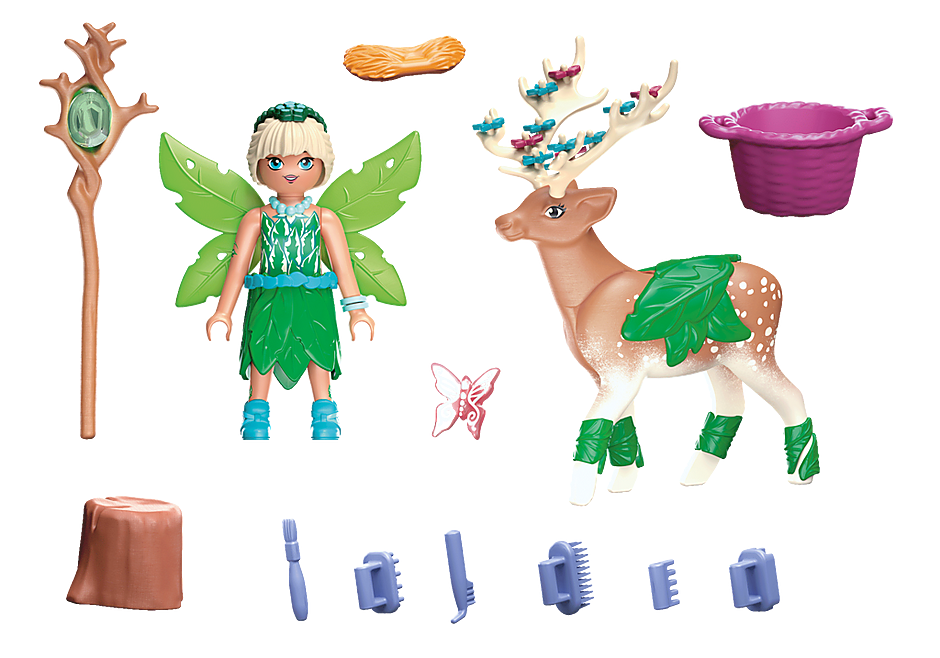 70806 Forest Fairy with Soul Animal detail image 5