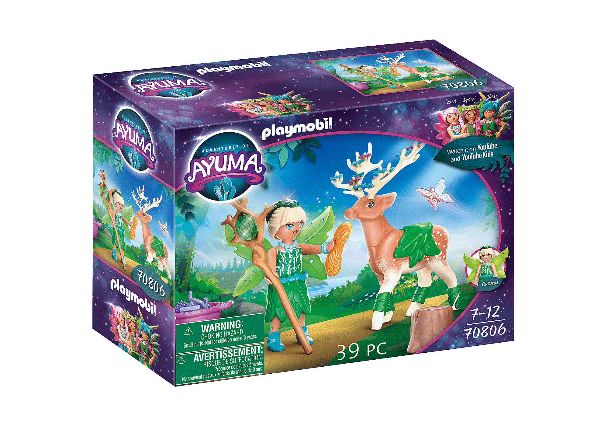 Hilsen Udelukke sadel Forest Fairy with Soul Animal - 70806 | PLAYMOBIL®