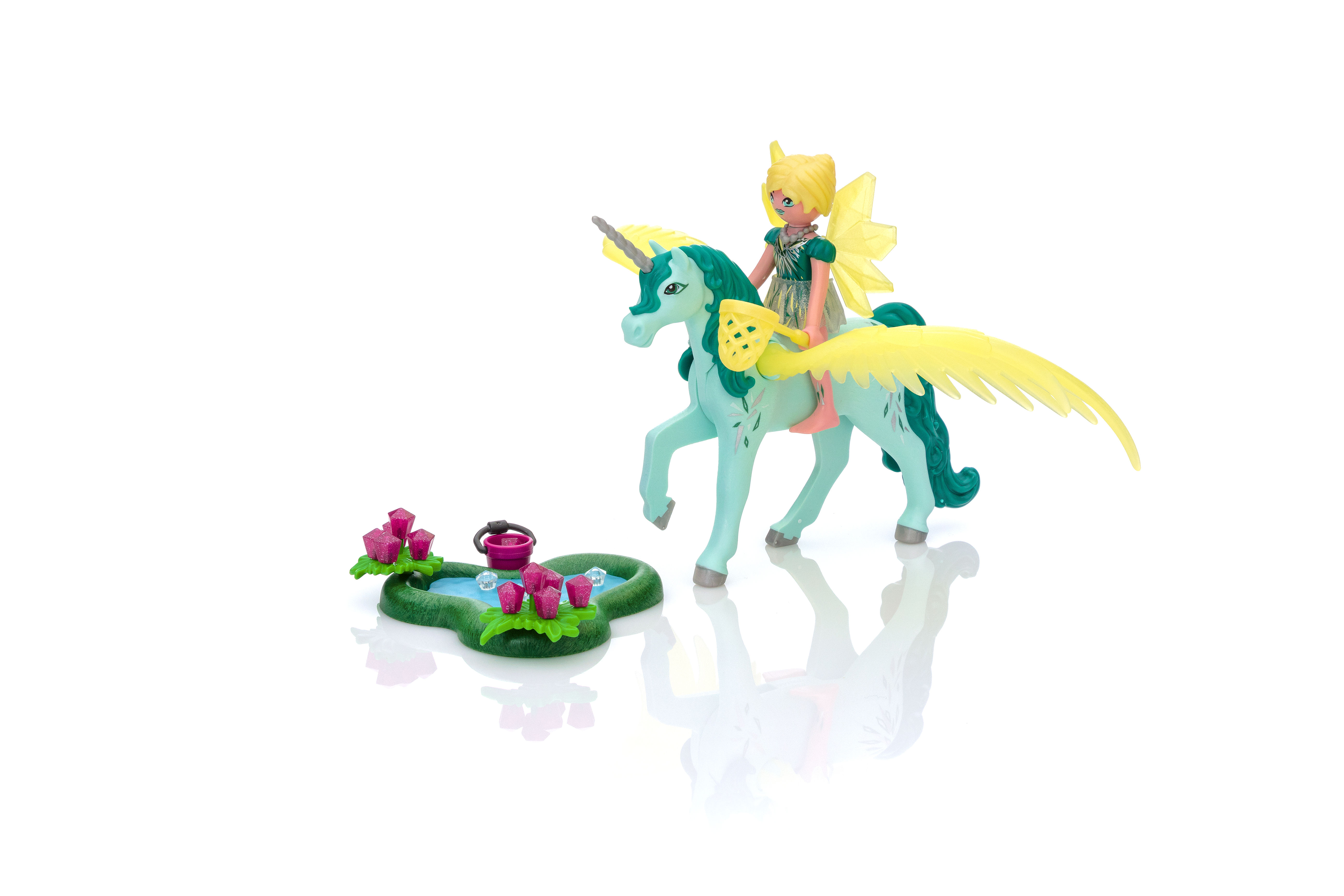 Crystal fairy avec licorne - Ayuma - 70809 PLAYMOBIL : la boîte à