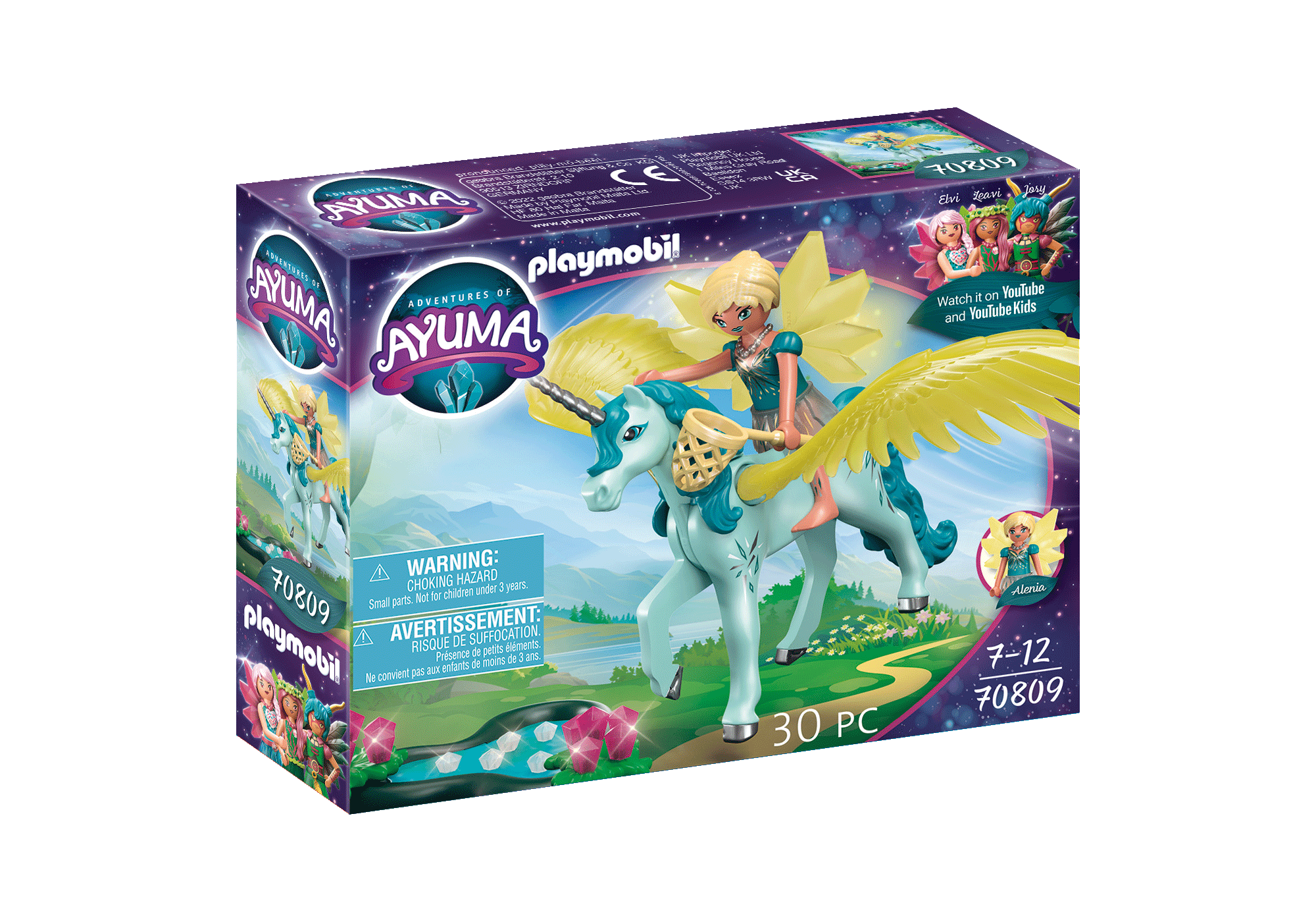 Adventures of Ayuma Cristal Fairy con Unicornio