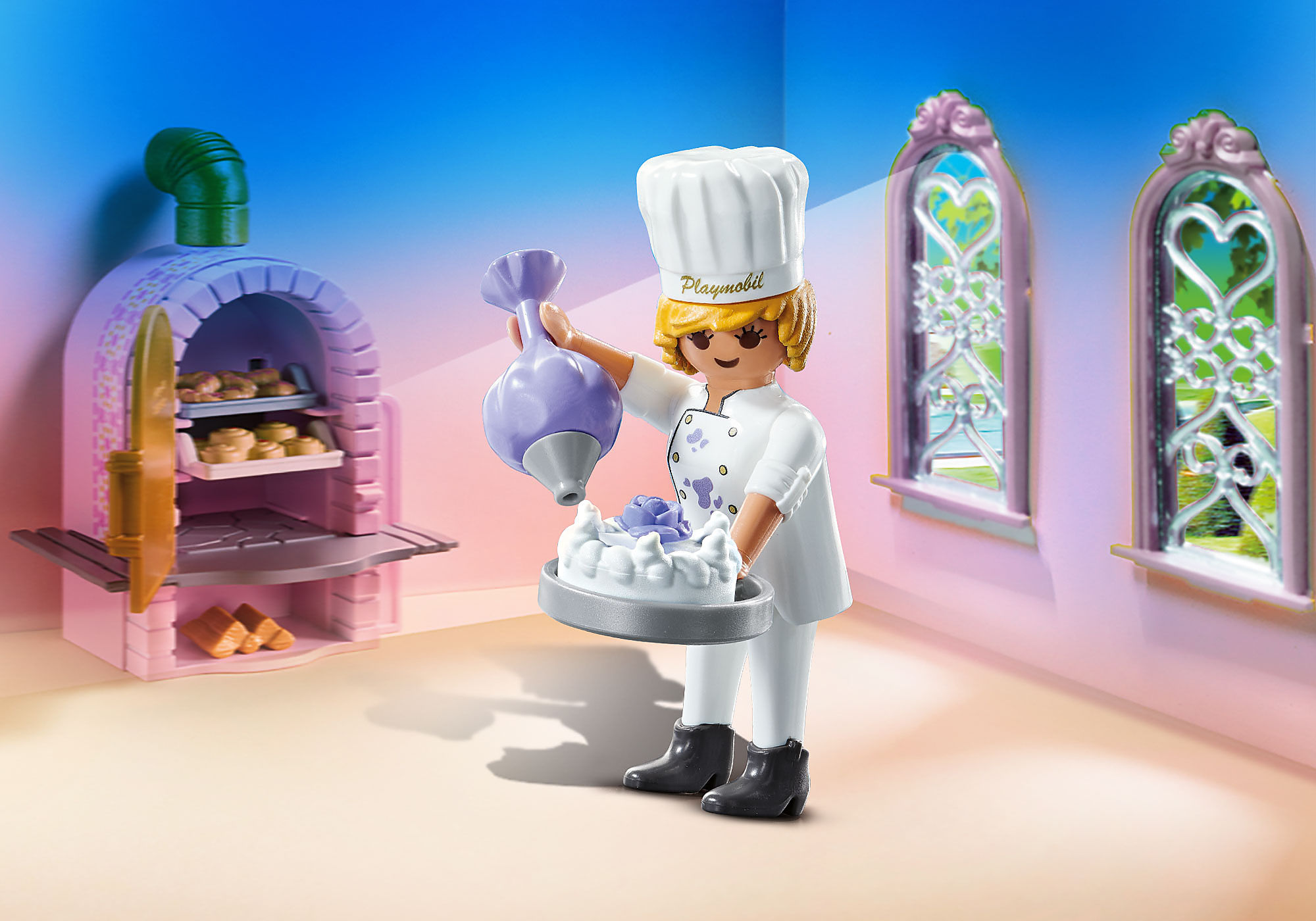 Playmobil - Cuisinière et cuisine moderne