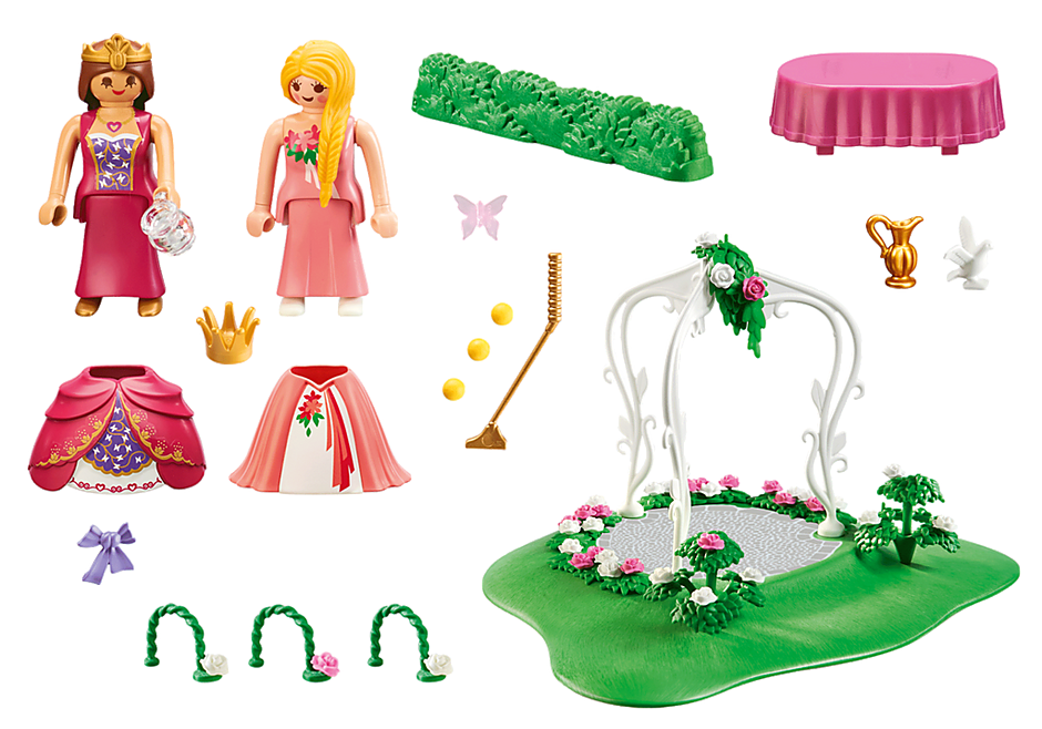 70819 Starter Pack Princesses et jardin fleuri detail image 3