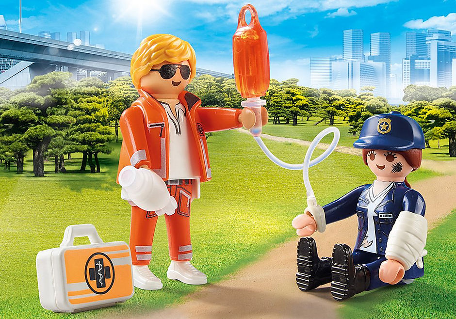 70823 DuoPack Doctor and Police Officer detail image 1