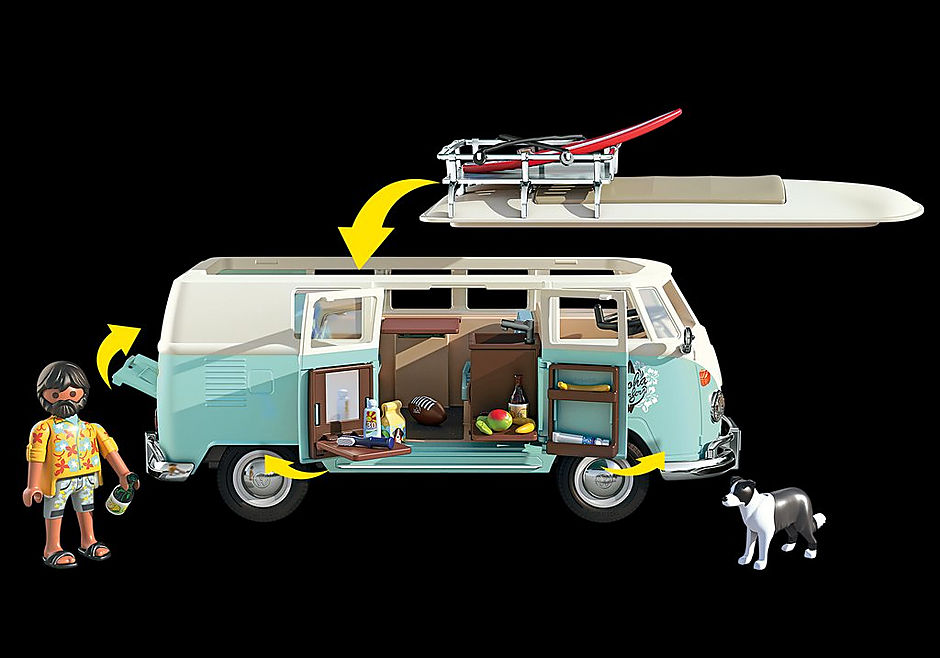 70826 Volkswagen T1 Camping Bus - Edición especial detail image 5