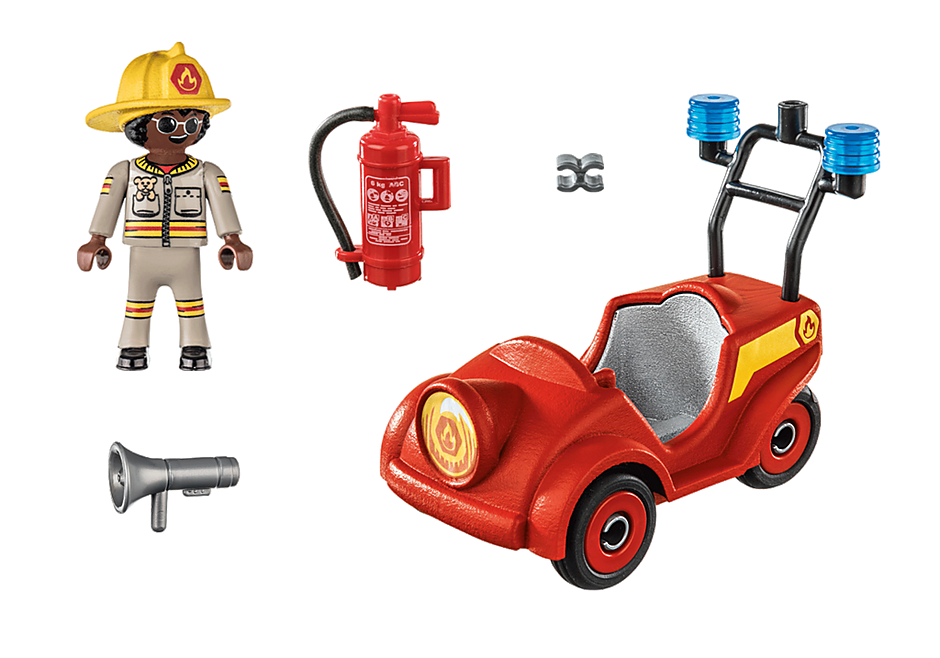 70828 DUCK ON CALL - Mini-brandweerwagen detail image 3