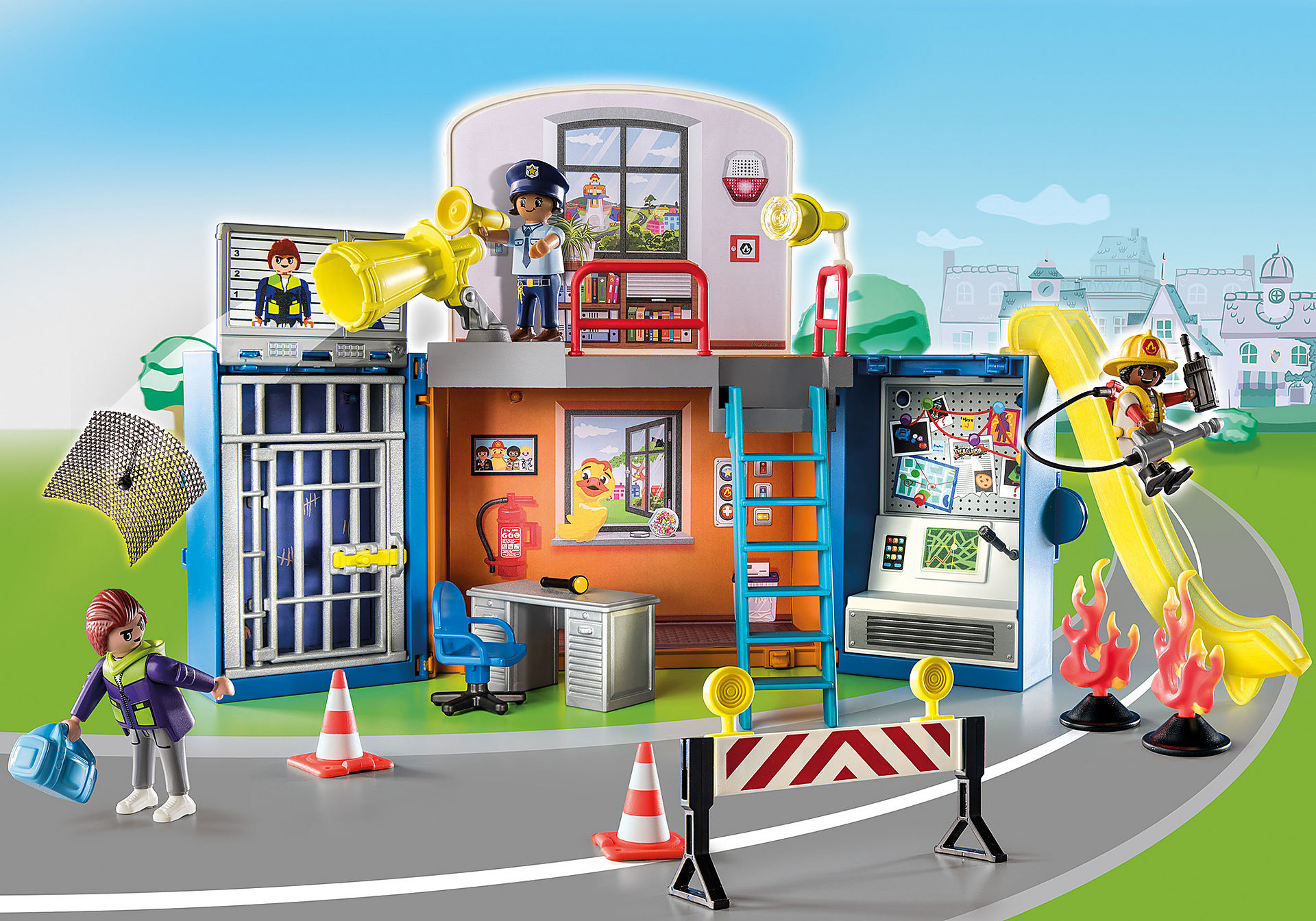 neutral Diktere Milepæl DUCK ON CALL - Mobile Operations Center - 70830 | PLAYMOBIL®