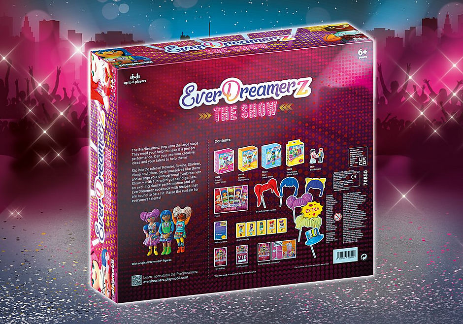 70850 PLAYMOBIL®Box. EVERDREAMERZ The Show: The big game event for the whole family detail image 2