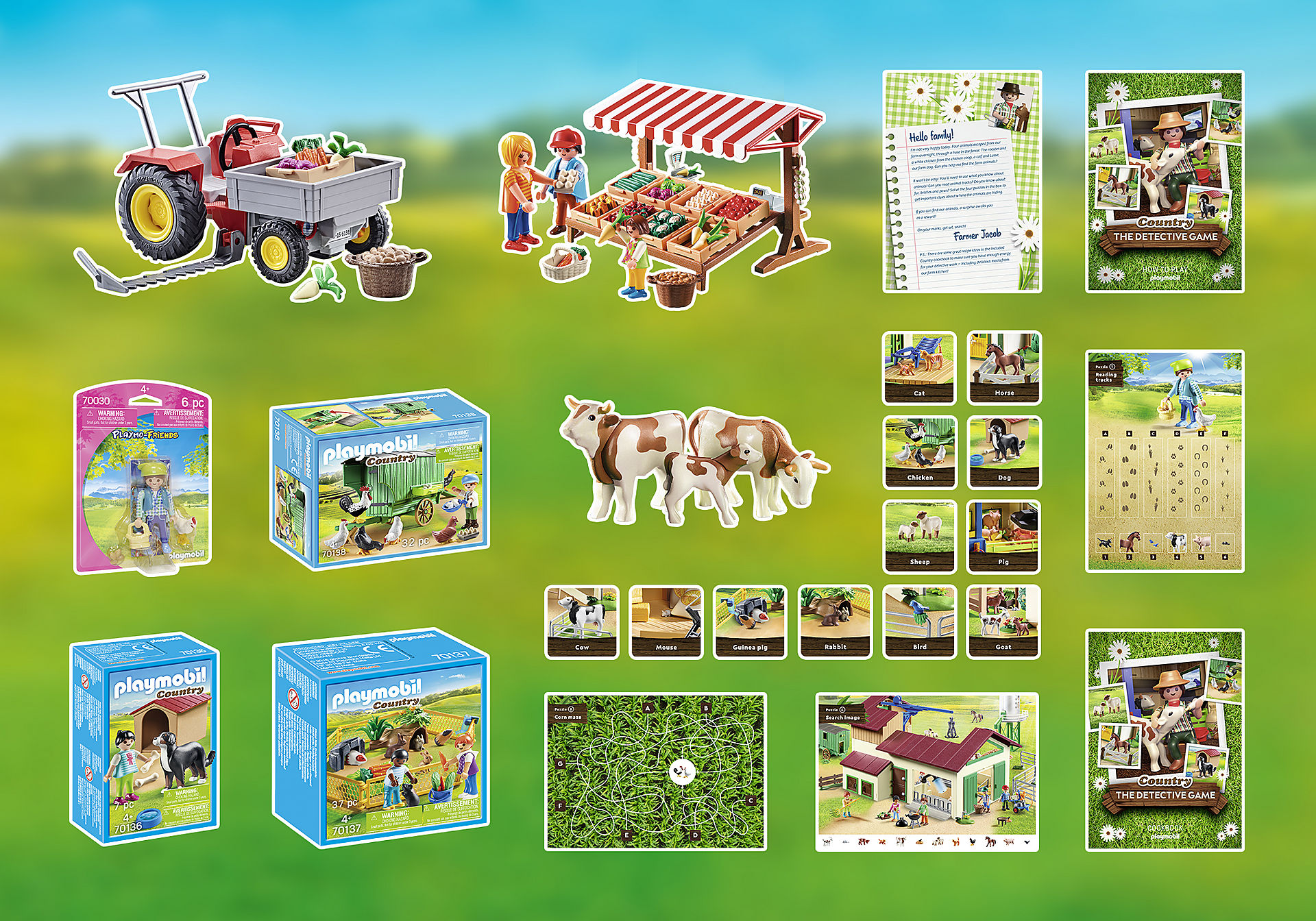 70853 PLAYMOBIL®Box: COUNTRY The detective game zoom image3