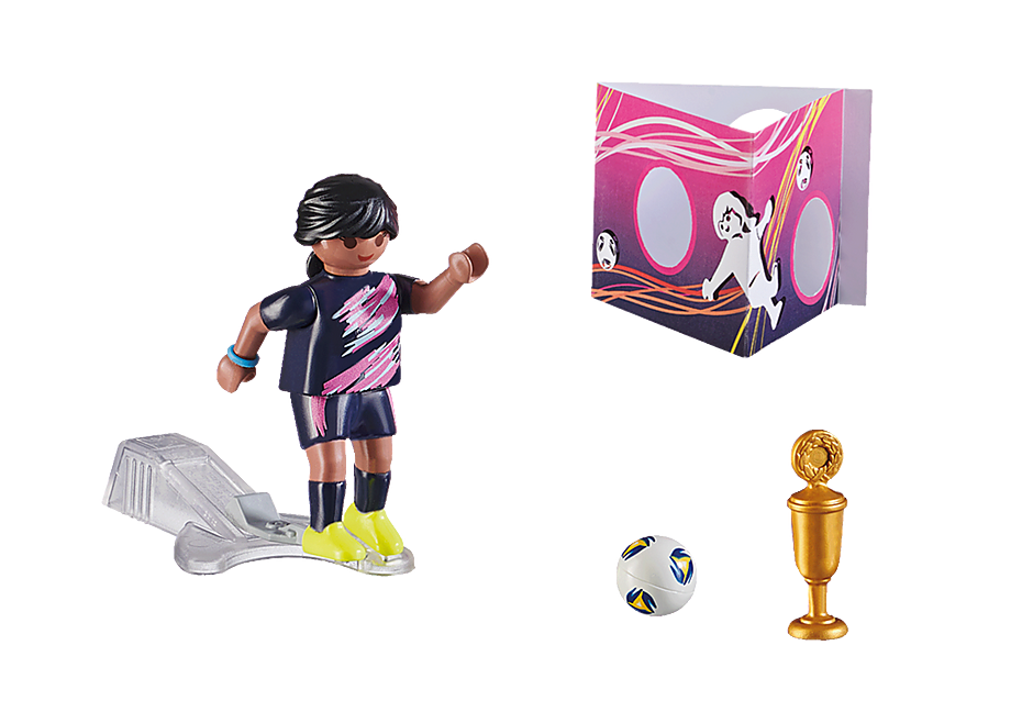 70875 Soccer Player with Goal detail image 3
