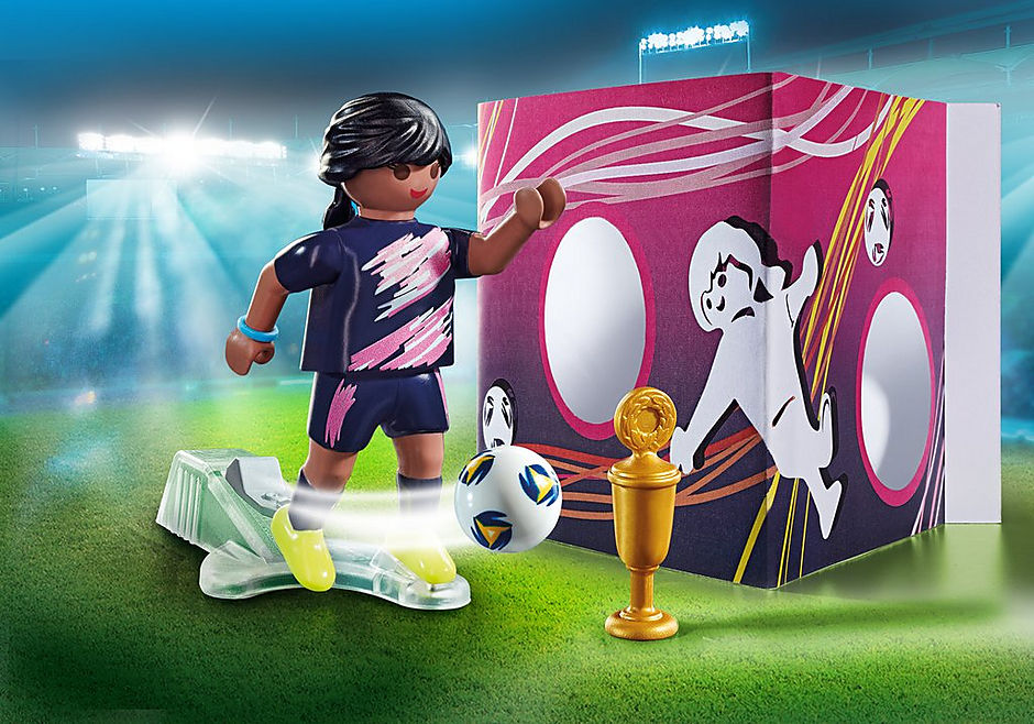 70875 Soccer Player with Goal detail image 1