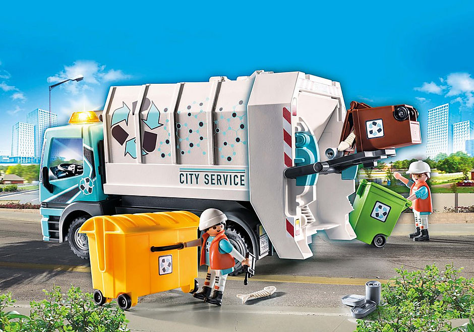 70885 City Recycling Truck detail image 1