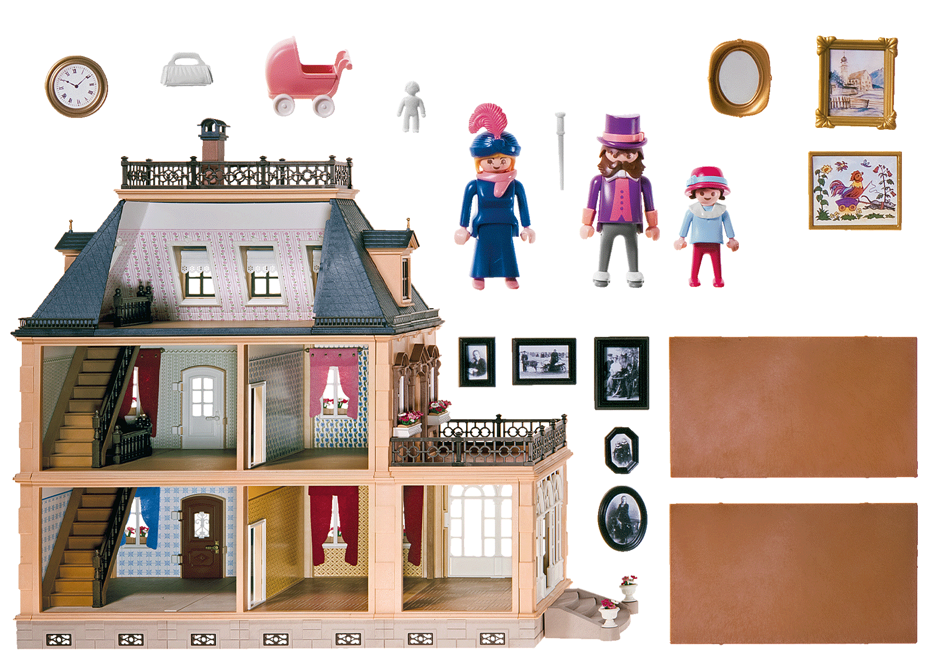 70890 Large Victorian Dollhouse zoom image4