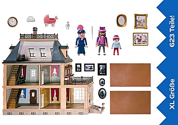 Liebevoll gestaltetes Puppenhaus
