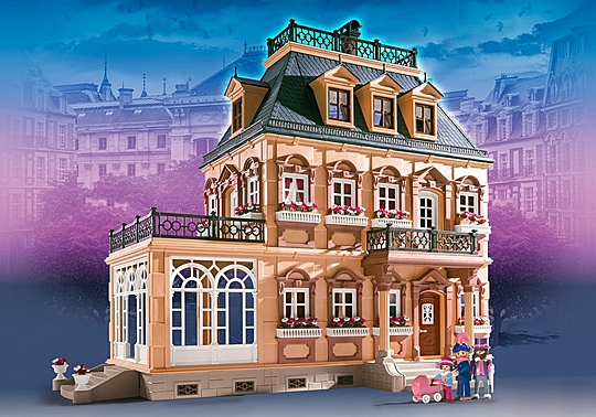 Playmobil dollhouse top
