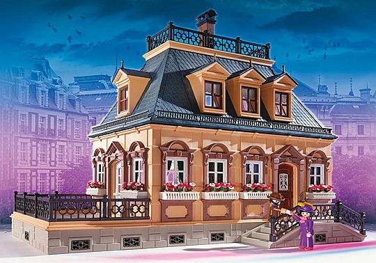 Nostalgisch poppenhuis klein Nostalgisch poppenhuis klein