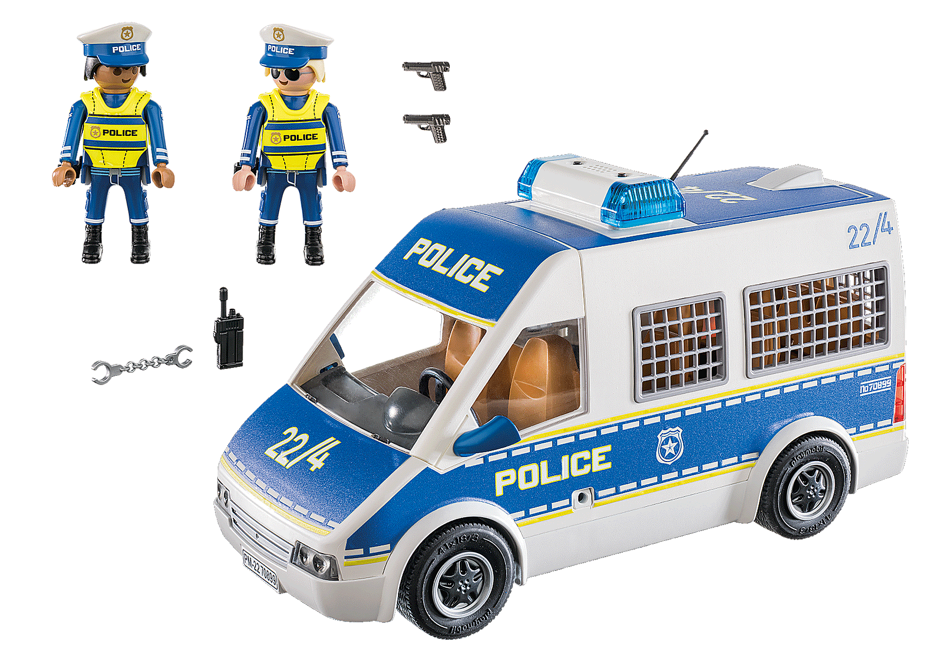70899 Αστυνομικό λεωφορείο με φώτα και ήχο zoom image3