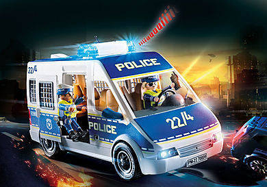 70899 Polizei-Mannschaftswagen mit Licht und Sound