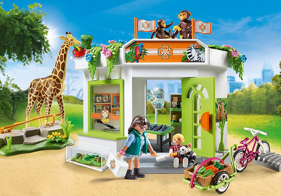 Κτηνιατρείο Ζωολογικού κήπου - 70900 | PLAYMOBIL®