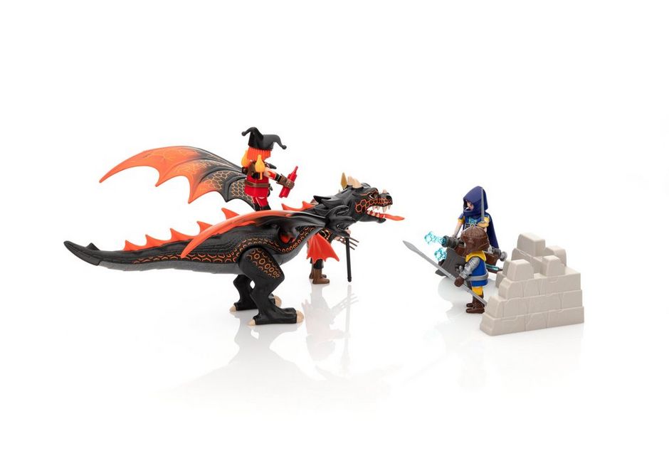 PLAYMOBIL LARGE BLACK DRAGON WITH WINGS  BRAND NEW0 