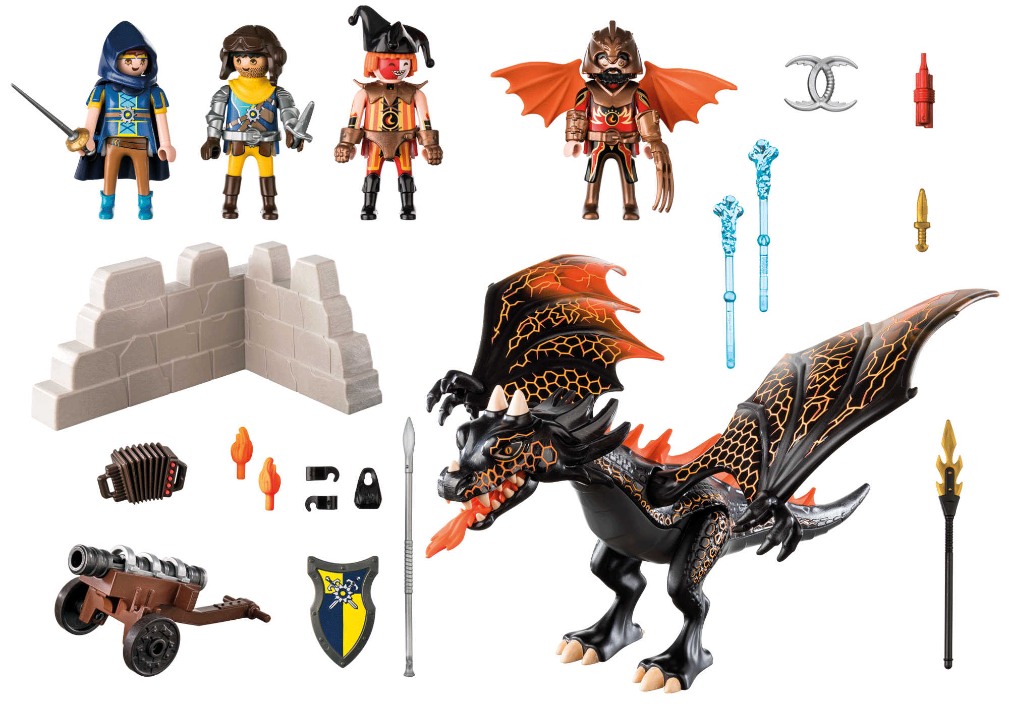 Novelmore drakenaanval - 70904 | PLAYMOBIL®