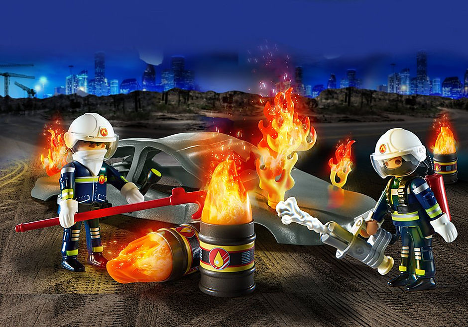 70907 Starter Pack Tűzoltók gyakorlaton detail image 1