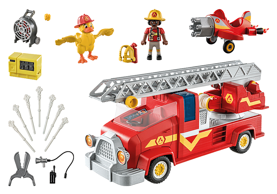70911 DUCK ON CALL - Fire Rescue Truck detail image 3