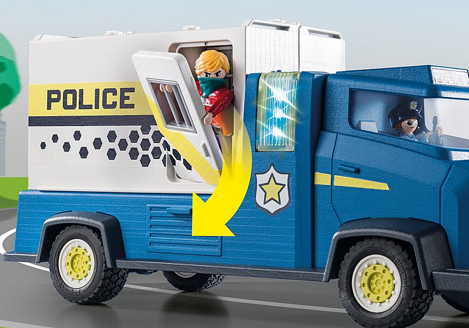 70912 DUCK ON CALL - Fourgon de police detail image 4