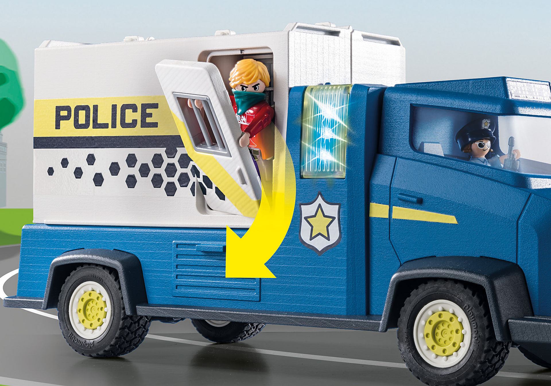 70912 DUCK ON CALL - Polizei Truck zoom image5