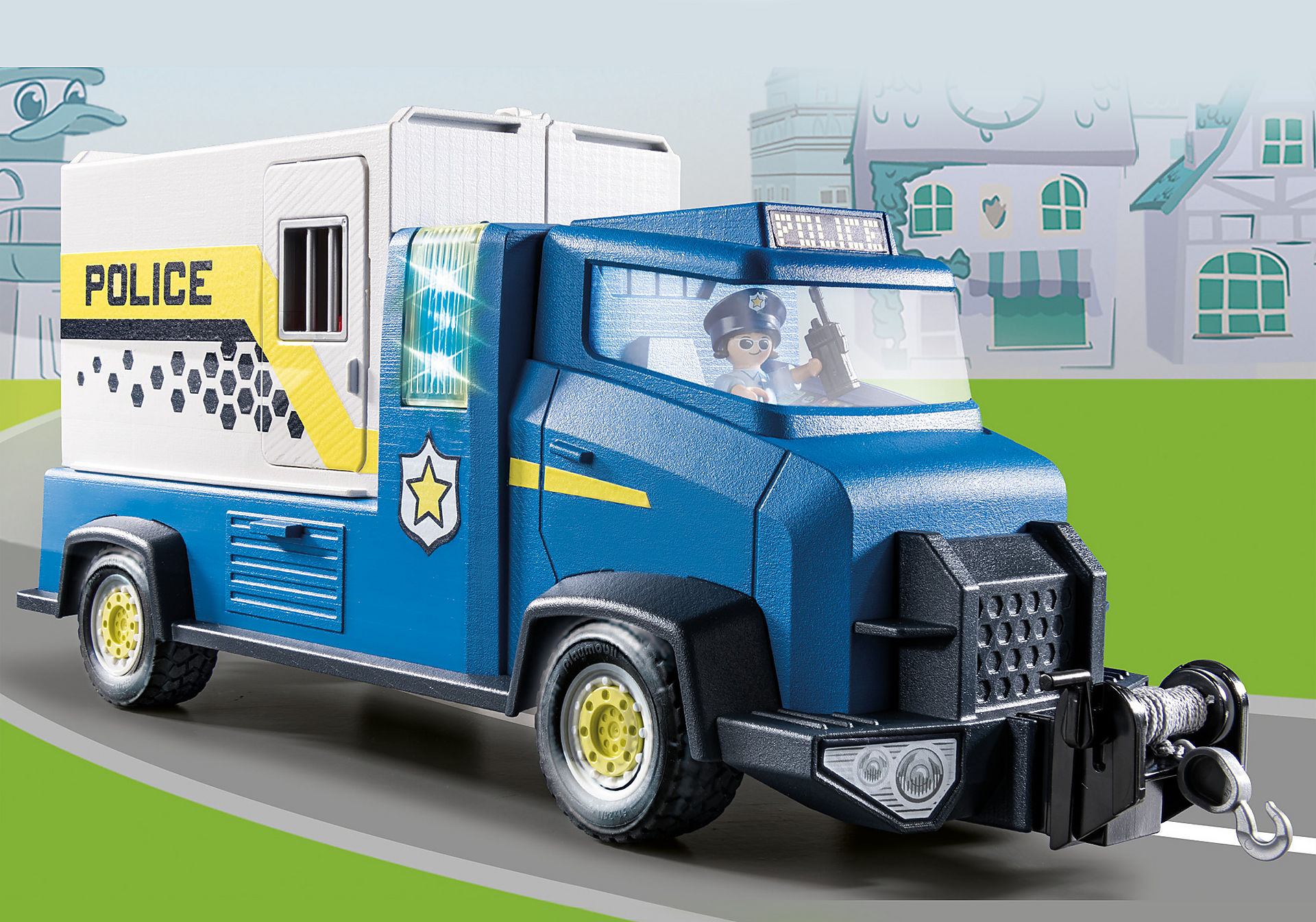 70912 DUCK ON CALL - Polizei Truck zoom image6