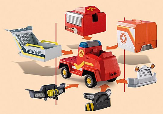 DUCK ON CALL - Vehículo de Emergencia de los Bomberos DUCK ON CALL - Vehículo de Emergencia de los Bomberos