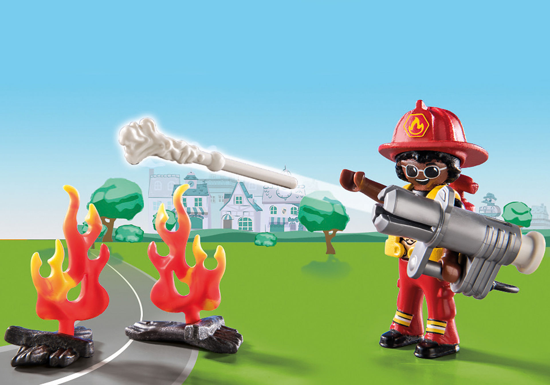 70917 DUCK ON CALL - Akcja straży pożarnej. Uratuj kotka! zoom image6