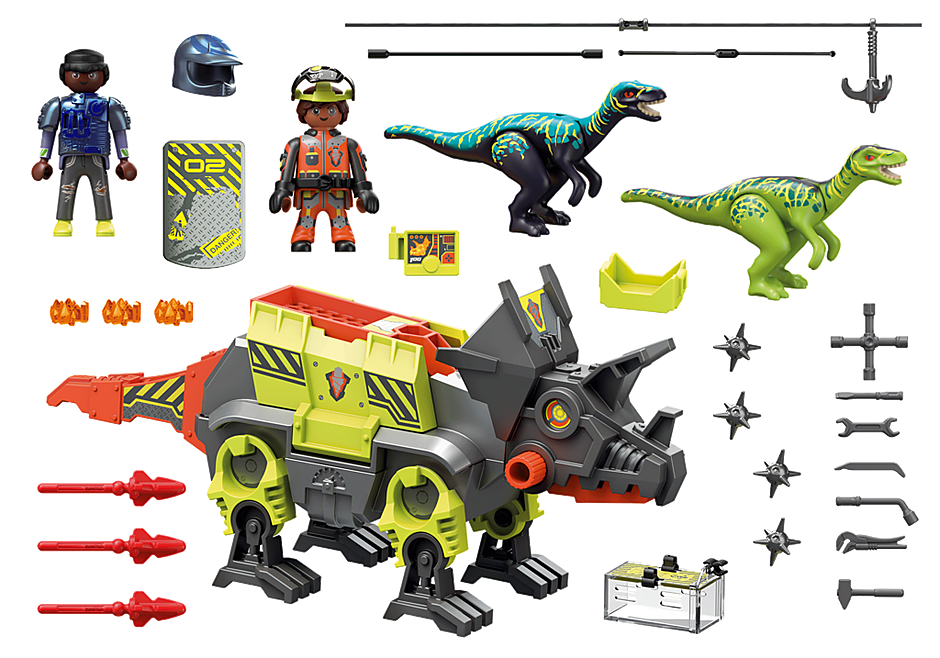 70928 Robo-Dino de combat  detail image 4