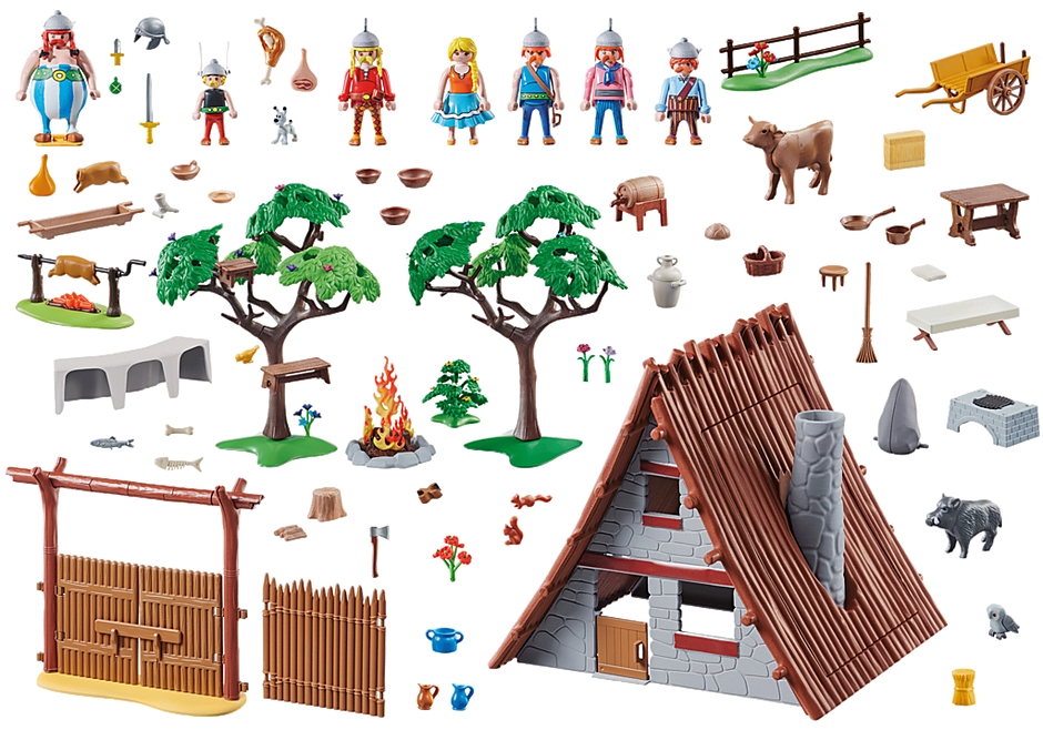 70931 Asterix : The village banquet detail image 4