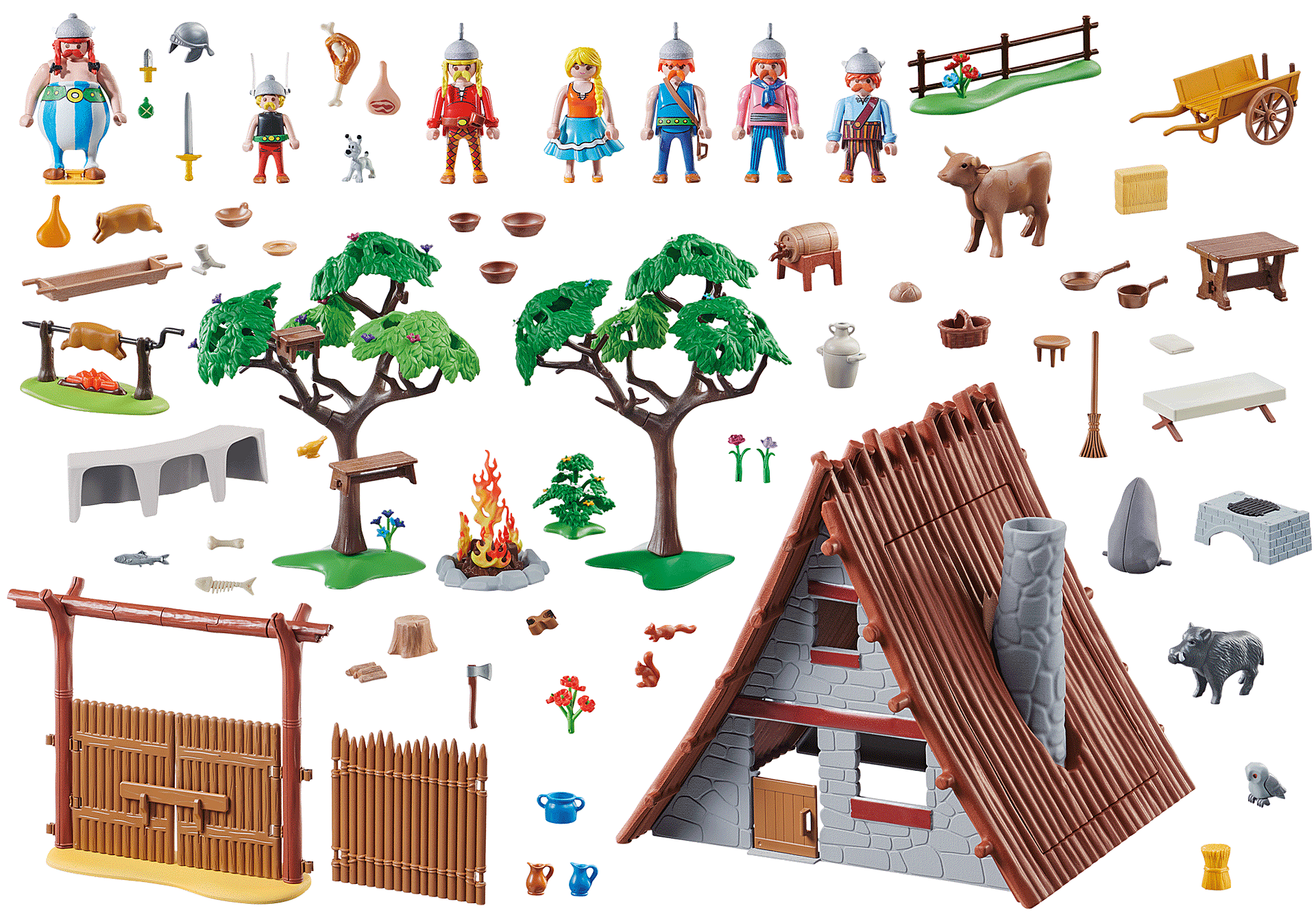 70931 Asterix : The village banquet zoom image4