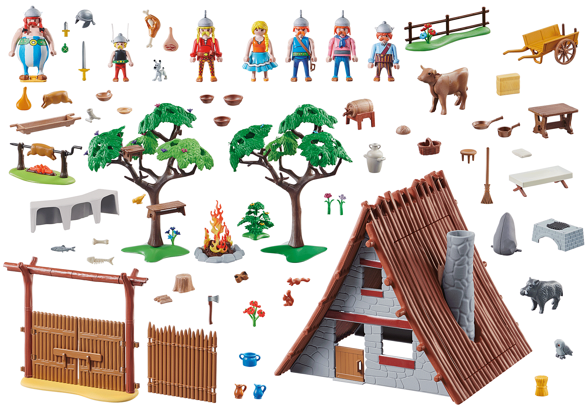 Playmobil Asterix - The Large Village party - 70931 - 310 Parts