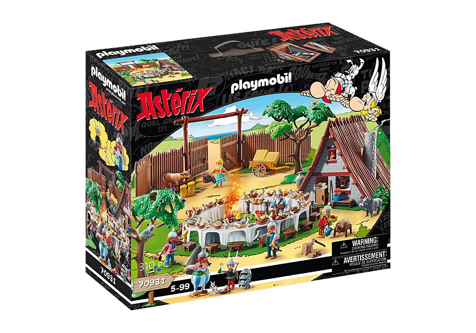 70931 Asterix : The village banquet detail image 3