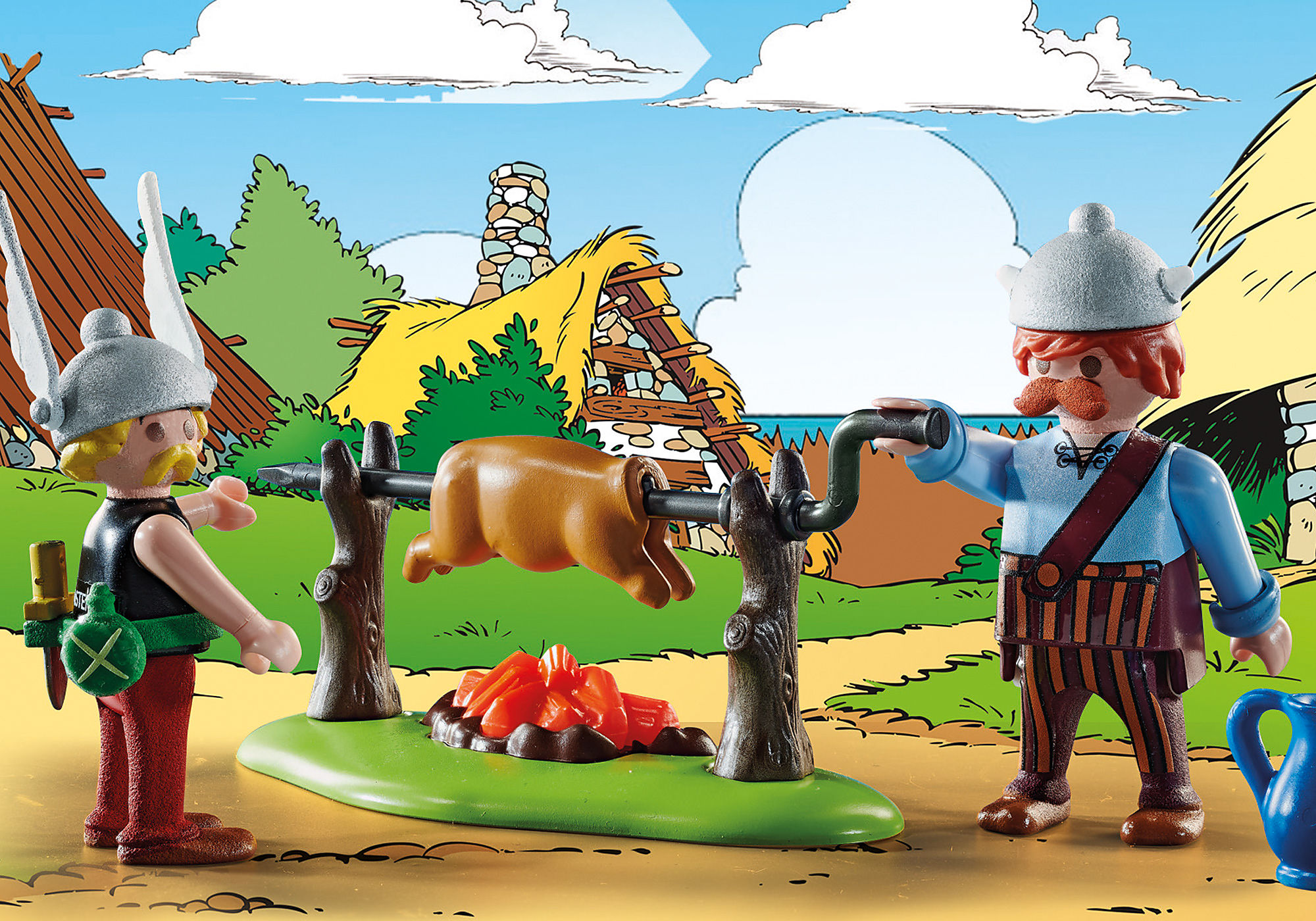 Antiquipop on X: 🐗 In June 2022, you will be able to play with Playmobil  Gauls, via an Asterix franchise. Six boxes will be on sale. It seems that  the most important