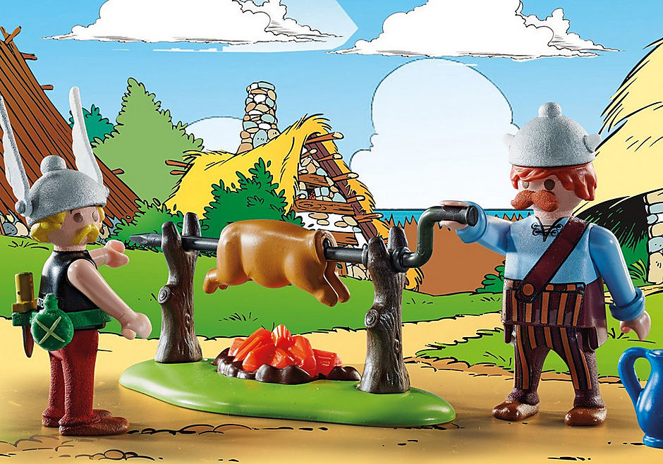 70931 Asterix : The village banquet detail image 8